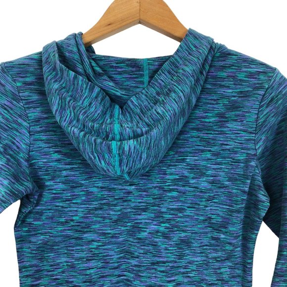 Columbia Activewear Women’s Pullover Hoodie Cotton Poly Long Sleeve Blue Medium - Picture 7 of 8